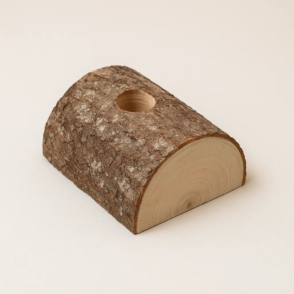 Bûche pied de sapin